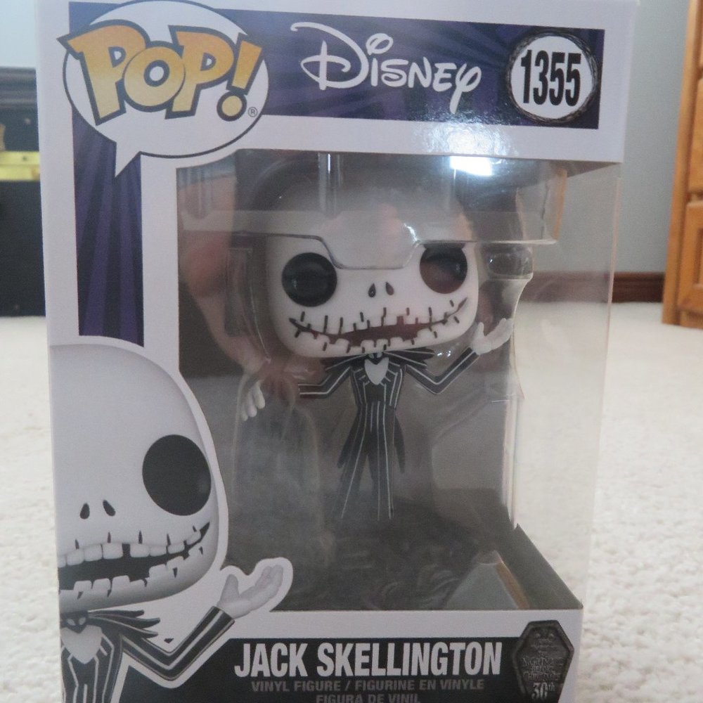 Jack Skellington With Gravestone Funko Pop